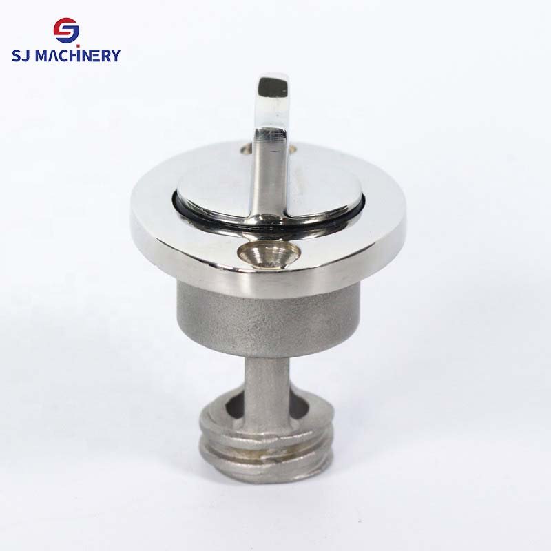 316 Stainless Steel Marine Hardware Boat Kayak Deck Oval Drain Plug - Image 4