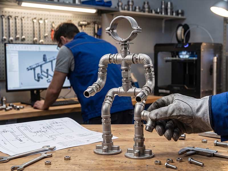 Investment Casting vs. Sand Casting for Stainless Steel Pipe Fittings: Why Precision Matters
